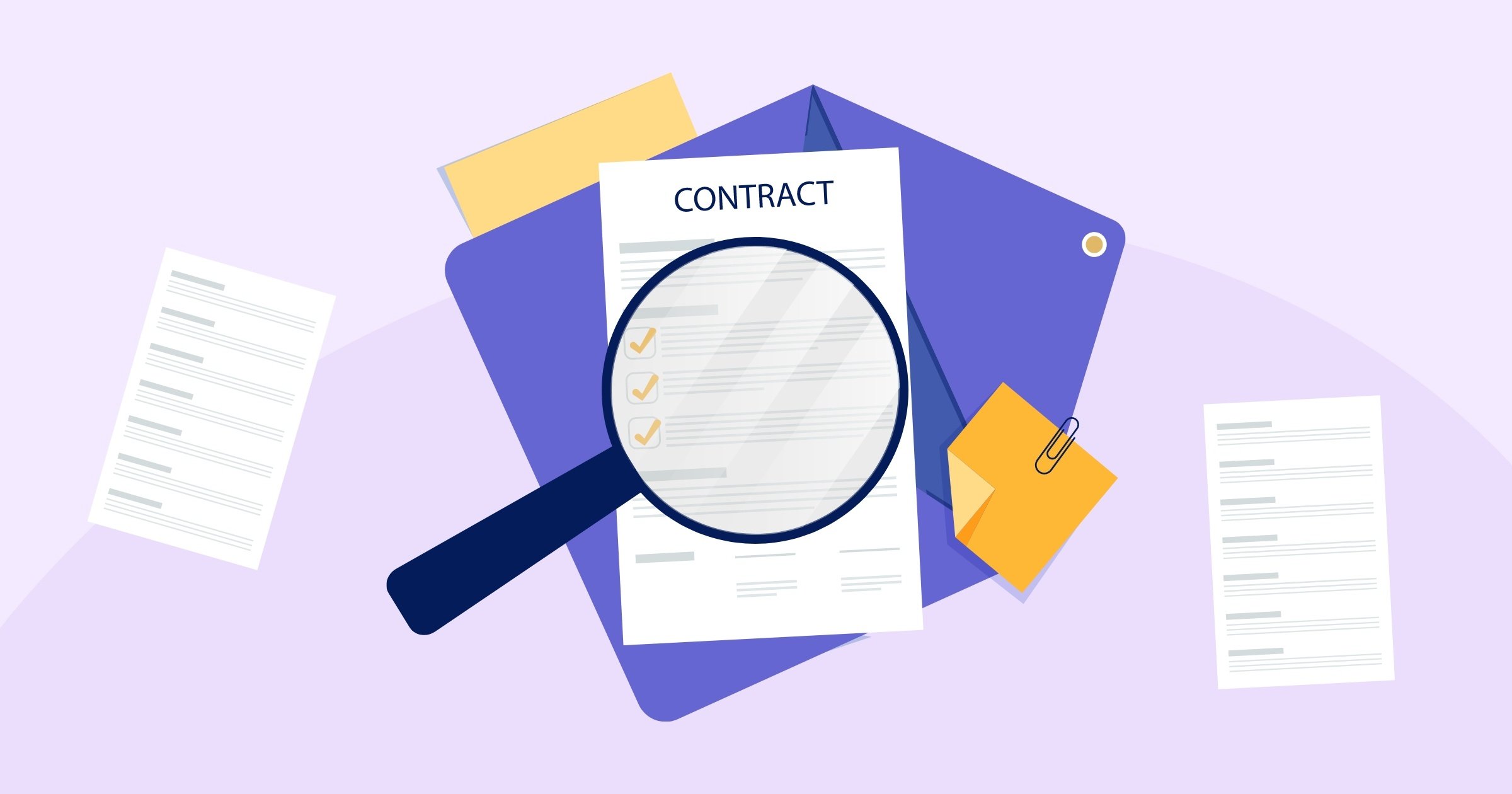 how review vendor contract